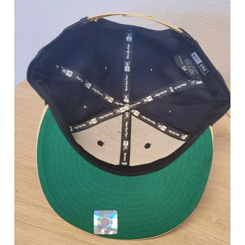 Pitt Panthers Hat New Era Cap SnapBack Black Gold Spell Out 9Fifty 3D Pittsburgh